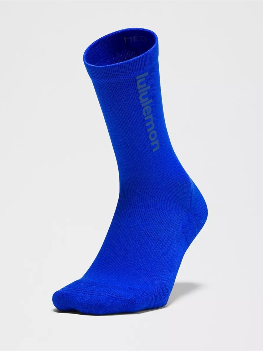 NWT Lululemon Unisex Power Stride Cushion Crew
Socks
Wordmark Beach Ball Blue